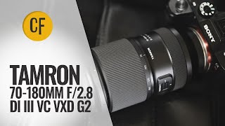 Tamron 70180mm f28 Di III VC VXD G2 lens review [upl. by Minton]