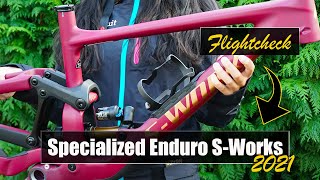 Specialized Enduro SWorks 2021 Rahmen  Flightcheck [upl. by Slen]