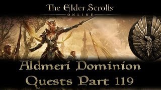 ESO  Aldmeri Dominion Quests  Part 119  Greenshade Part 34  Right of Theft [upl. by Melamie]