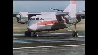 Antonow An24 DMSBC der INTERFLUG im Jahr 1969 [upl. by Hardej]