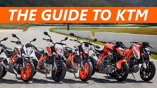 KTM 2024 Street Motorcycle Line Up Explained [upl. by Imim]