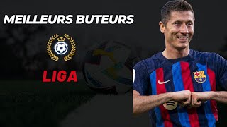 CLASSEMENT BUTEURS LIGA 20222023  TOP 10 BUTEURS LIGA [upl. by Cown]