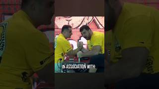 Genadi klikvinia vs Krasimir Kostadinov armwrestling eastvswest kingofthetable genadikvikvinia [upl. by Nawk]