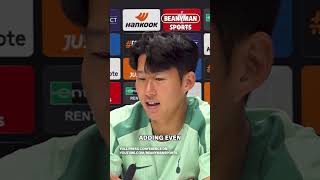 Rodri was RIGHT We can play 5060 games but not 70 ❌ Son Heungmin [upl. by Addy]