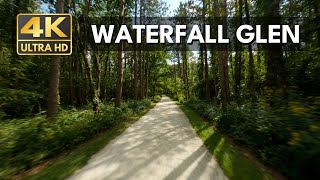 45 Minute Gravel Ride around Waterfall Glen Clockwise  Best Crushed Limestone Trail in Chicago [upl. by Aohsoj]