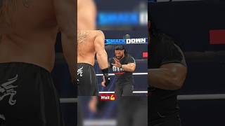 Roman Reigns and Brock Lesnar 😈 Shocking 😱 entrance 🔥🤣 shorts viralvideo youtubeshorts gaming [upl. by Llerrat]