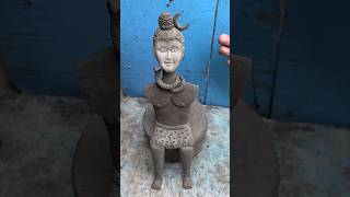 Bholenath murti makingmahadev idols makings shorts13 [upl. by Ardnoek]