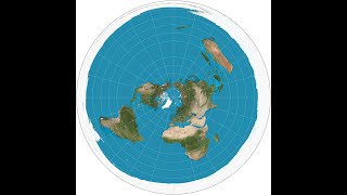 Azimuthal Equidistant Projection [upl. by Ynohtnakram]