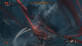 Sekiro  Headless Ape feat Bestowal Ninjutsu amp Spiral Cloud Passage No Damage [upl. by Conard]