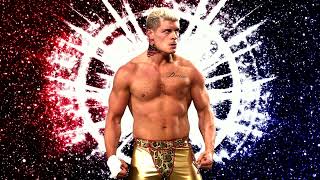 WWE Cody Rhodes Theme Song  Kingdom With Crowd Singing All Theme Woah More Effect Arena Effect [upl. by Ontine]