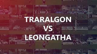 Round 12 Highlights  Traralgon v Leongatha [upl. by Isidore]