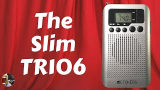 Retekess TR106 AM FM Pocket Portable Radio Review [upl. by Elma]