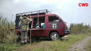 car camping modifikasi carry 15 menambah ruangan baru [upl. by Robb]