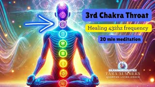 Throat Chakra  Healing 432hz frequency  Quantum Music  Mediation [upl. by June]