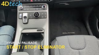 Hyundai Palisade DISABLE Auto StartStop Feature  Turn ON and OFF permanently 20202024 [upl. by Elesig]