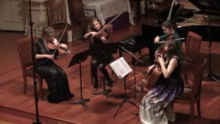 Janacek String Quartet No2 quotIntimate Lettersquot II AdagioVivace [upl. by Yves]