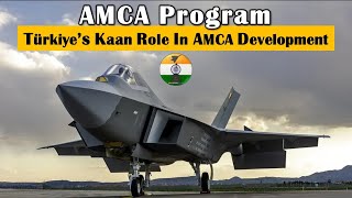 Türkiye’s Kaan played a major role in AMCA development  AMCA indianairforce [upl. by Fen]