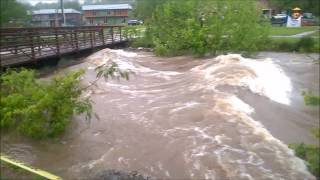 Siloam Springs AR Flooding 4292017 [upl. by Ursuline828]