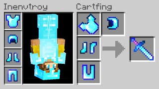 Minecraft But Your Inventory Is Randomized [upl. by Bogart]