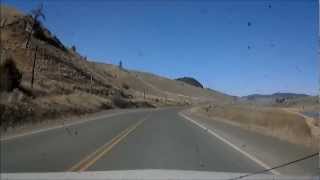 BC Highway 5a from Merritt to Kamloops [upl. by Rollecnahc358]