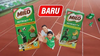 BARU MILO NutriActiv Enak dan Mengenyangkan [upl. by Owain]