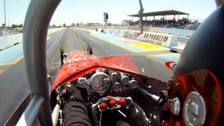 GoPro HD Hero Top Dragster 654  209 mph [upl. by Beniamino]