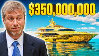 Inside Roman Abramovichs Insane BillionDollar Super Yacht Empire You Wont Believe This [upl. by Ahseenat]