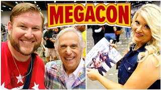 Was MEGACON Worth It RESTRICTIVE Celebrity Meet amp Greets Cosplay Movie Cars [upl. by Ule]