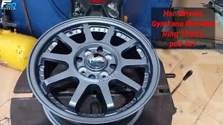 GANTI VELG BIAR GA DI KIRA TAXOL  MODIFIKASI DAIHATSU SIGRA PAKAI VELG HSR WHEEL RING 15 AJJIIBB [upl. by Lanette507]