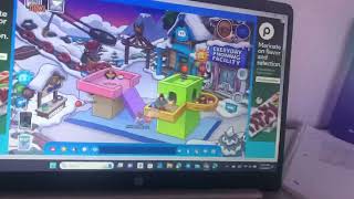 Checking out the puffle party on new club penguin 2024 [upl. by Atinot]