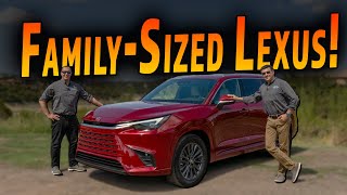 2024 Lexus TX 350 amp TX 500h First Drive  The SuperSized Lexus [upl. by Nosnev]