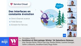 Webinar Niji Synthèse et Décryptage Salesforce Winter 24 Release [upl. by Sorgalim]