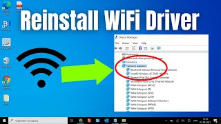 How to Reinstall a Wireless Network Adapter Driver in Windows 2022 [upl. by Katlaps6]