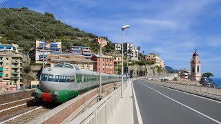 Treni straordinari in transito nel levante genovese [upl. by Denbrook]