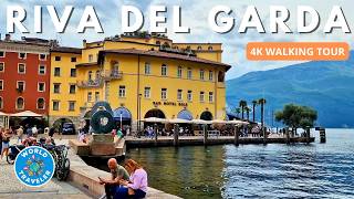 Riva del Garda 4K Walking Tour Explore Italys Scenic Lakeside Town [upl. by Doss]