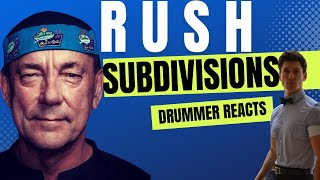 RUSH  SUBDIVISIONS  DRUMMER REACTS [upl. by Minton512]