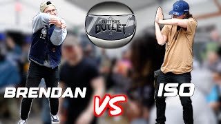 Top 16 Brendan vs ISO  Tutters Outlet  12024 [upl. by Ytinav70]