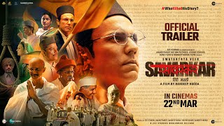 Swatantrya Veer Savarkar  Trailer  22nd March  Randeep Hooda  Ankita Lokhande  Amit Sial [upl. by Seko37]