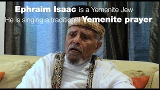 Yemenite Rabbi sings ancient prayer melodies in David Suissas home [upl. by Julianna654]