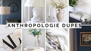 ANTHROPOLOGIE VS THRIFT STORE  TOP 20 DIY ANTHROPOLOGIE INSPIRED HIGH END DUPES DECOR ON A BUDGET [upl. by Eyahc]