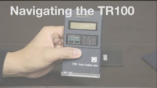 Qualitests TR100  Navigating the TR100 [upl. by Woolley]