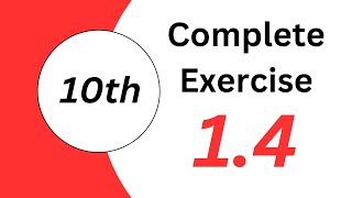 Exercise 14  Class 10th Complete Exercise I axismathsbyAmna [upl. by Anamor]