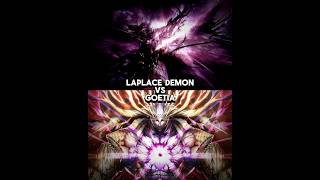 Holo Lore Laplace Demon vs Goetia shortsvideo whoisstronger [upl. by Onairot]