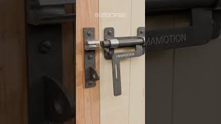 Sliding door manual latch lock [upl. by Atiuqer]