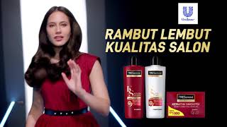 Ingin Rambut Lembut Kualitas Salon Percayakan Pada TRESemmé Keratin Smooth HairOnAlaSalon [upl. by Pope]