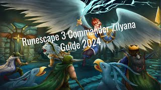 Runescape 3  Commander Zilyana Sara Solo Guide 2024  NORMAL AND HARD MOD [upl. by Araldo2]