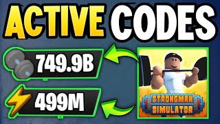 NEW STRONGMAN SIMULATOR CODES 2023  ROBLOX STRONGMAN SIMULATOR CODES [upl. by Naeloj]