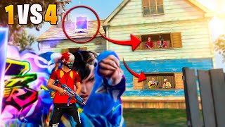 FIZ JOGADAS EXTRAORDINÁRIAS COM O NOVO PORTAL SOLO VS SQUAD FREE FIRE MOBILE [upl. by Frieda]