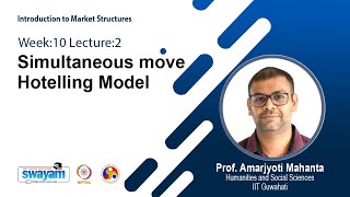 Lec 36 Simultaneous move Hotelling Model [upl. by Nevaed]