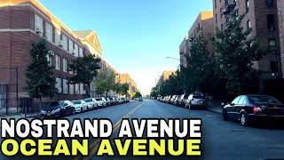 Nostrand Ave to Ocean Ave  Brooklyn  New York City In UrduHindi [upl. by Erinna]